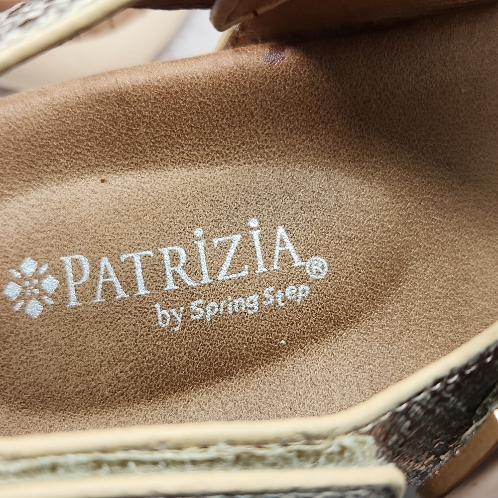 Patrizia by Spring Step Tadeo Beige Python Sandal… - image 6